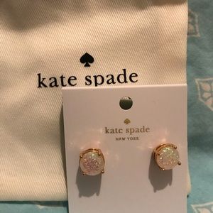 Kate Spade Opal Glitter Gumdrop Studs